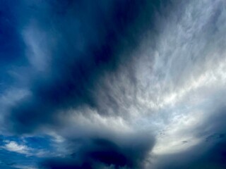 Obraz premium blue sky with clouds