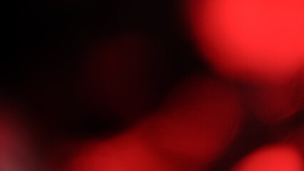 red bokeh background