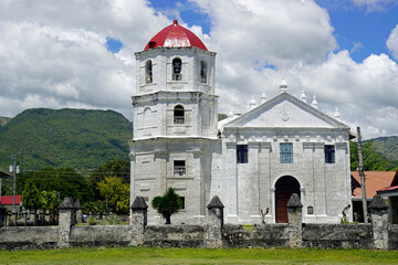 Fototapeta premium ancient christian church of oslob on cebu island