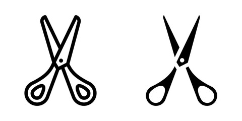 Fototapeta premium Scissors icon. sign for mobile concept and web design. vector illustration