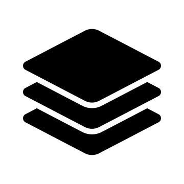 Layers icon. sign for mobile concept and web design. vector illustration