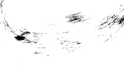 Rustic grunge texture with grain and stains. Abstract noise background. PNG graphic illustration with transparent background.