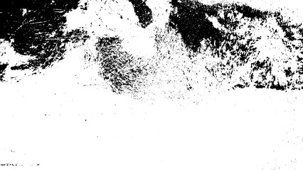 Rustic grunge texture with grain and stains. Abstract noise background. PNG graphic illustration with transparent background.