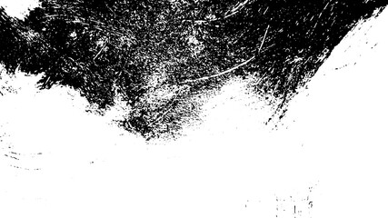 Rustic grunge texture with grain and stains. Abstract noise background. PNG graphic illustration with transparent background.