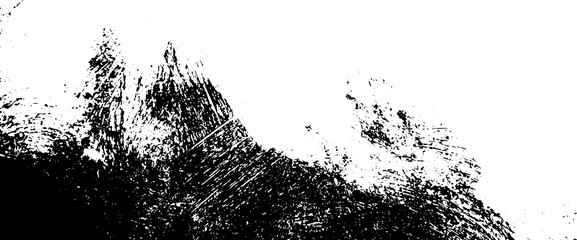 Rustic grunge texture with grain and stains. Abstract noise background. PNG graphic illustration with transparent background.