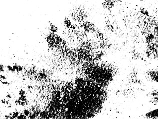 Rustic grunge texture with grain and stains. Abstract noise background. PNG graphic illustration with transparent background.