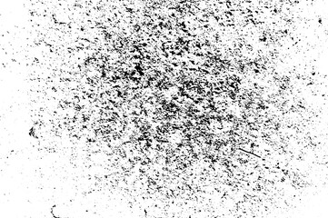 Rustic grunge texture with grain and stains. Abstract noise background. PNG graphic illustration with transparent background.