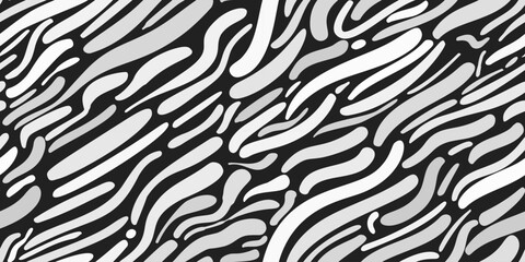 Diagonal zebra print