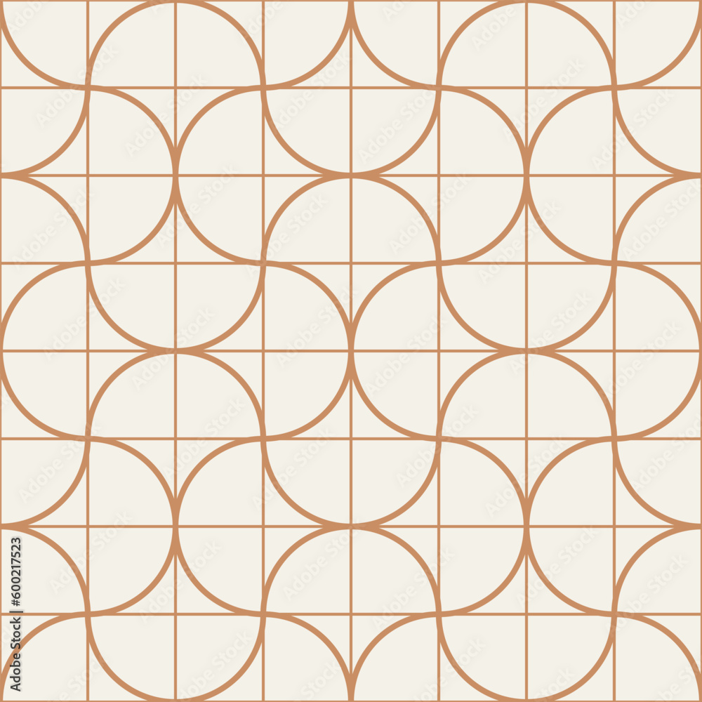 Wall mural vector seamless geometric pattern.linear pattern. wallpapers for your design. vector illustration.