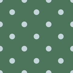 Seamless polka dot pink and white pattern. Minimal fashionable design. Polka dots trendy background, tile. For fabric pattern, card, decor, wrapping paper	
