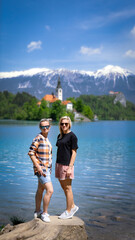 Bled, Słowenia. Najpiękniejsze miejsce w Europie.  - 600219149