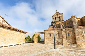 Saint Vincent Church in Fr&iacute;as town, Las Merindades, province of Burgos, Castile and Le&oacute;n, Spain