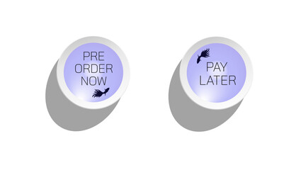 shop now pay later button illustration. order now button. beautiful swatches. professional color palate buttons. online order clickable. buy now button. e commerce. e buying button ideas. cool colors