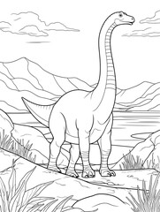 dinosaur coloring book for kids