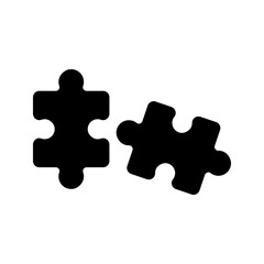 Puzzle icon. sign for mobile concept and web design. vector illustration