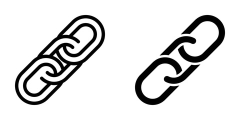 Chain icon. sign for mobile concept and web design. vector illustration