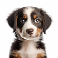 Baby Pembroke Welsh Breed Puppy Dog Portrait Close Up Generative AI