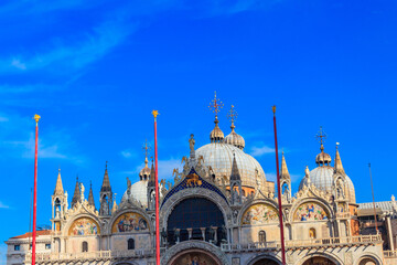  Patriarchal Cathedral Basilica of Saint Mark (Basilica di San Marco) in Venice, Italy