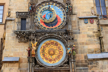 Prague astronomical clock or Prague Orloj is a medieval astronomical clock attached to the Old Town Hall in Prague, Czech Republic