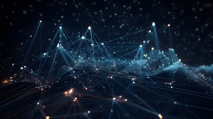 abstract fractal digital background