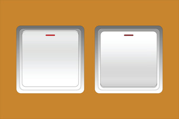 Switch, Light, Electricity, Energy, House, Room, Corridor. Desiqkn.