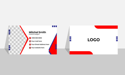 Double-sided Unique professional business card.