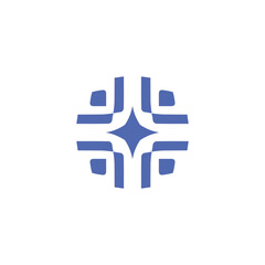 Premium monogram logo Luxury line logotype Universal symbol icon vector design