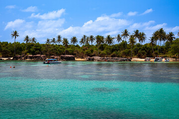 Lonely beach Hon Ron on the island of Phu Quoc, Vietnam, Asia
