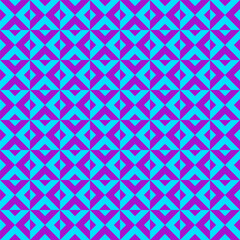Geometric seamless pattern with rhombuses. Modern op art abstract background.
