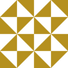 Geometric seamless pattern with triangles. Modern op art abstract background.