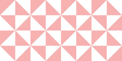 Geometric seamless pattern with triangles. Modern op art abstract background.