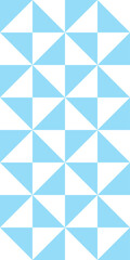 Geometric seamless pattern with triangles. Modern op art abstract background.