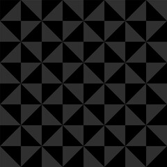Fototapeta premium Geometric seamless pattern with triangles. Modern op art abstract background.