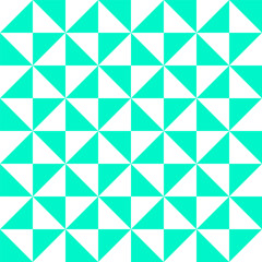 Fototapeta premium Geometric seamless pattern with triangles. Modern op art abstract background.