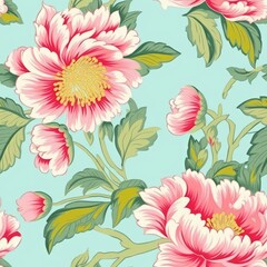 Seamless floral pattern background