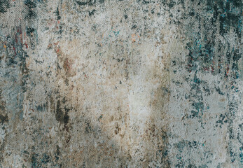 Rough blank canvas background close-up view