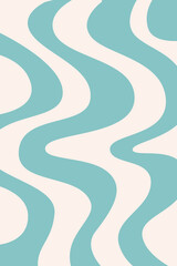 Abstract Curved Rectangle Pattern