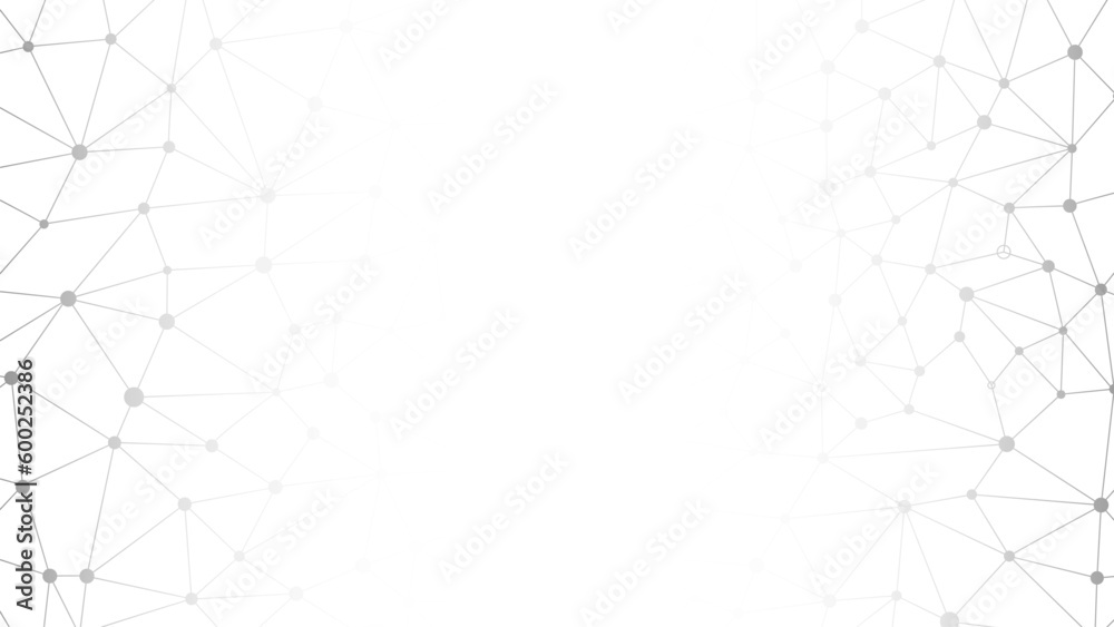 Poster Abstract geometric background. Plexus mesh backdrop. Vector