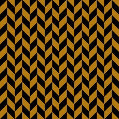 Zigzag geometric seamless pattern. Modern op art striped abstract background.