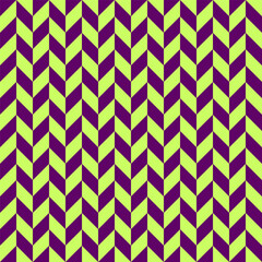 Zigzag geometric seamless pattern. Modern op art striped abstract background.