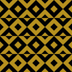 Geometric seamless pattern with rhombuses. Modern op art abstract background.