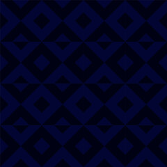 Obraz premium Geometric seamless pattern with rhombuses. Modern op art abstract background.