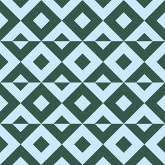 Geometric seamless pattern with rhombuses. Modern op art abstract background.