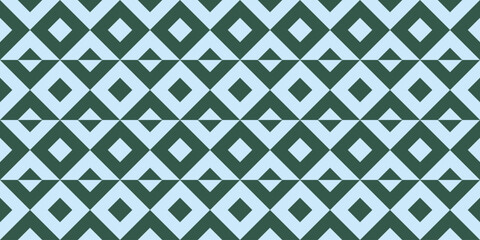 Geometric seamless pattern with rhombuses. Modern op art abstract background.