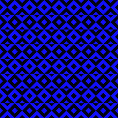 Geometric seamless pattern with rhombuses. Modern op art abstract background.