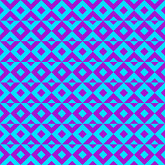 Geometric seamless pattern with rhombuses. Modern op art abstract background.