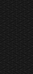 Elegant geometric seamless pattern. Stylish triangular grid texture.