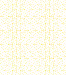 Elegant geometric seamless pattern. Stylish triangular grid texture.