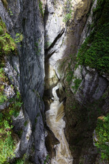 View of Skocjan Caves and surrounding area (Slovenia)