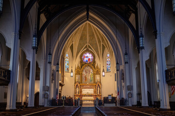 Completed in 1859 in the Gothic Revival style, St John's Episcopal Church is one of Detroit's oldest churches.